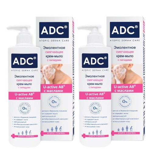 Купить АДЦ Adc эмолентное смягчающее крем-мыло для детей и взрослых 200 мл цена