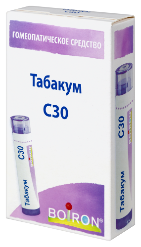 ТАБАКУМ С30 ГОМЕОПАТ МОНОКОМП ПРЕПАРАТ РАСТИТ ПРОИСХОЖД