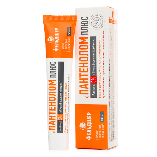 Фельдшер крем для наружного применения с пантенолом 5% 50 мл