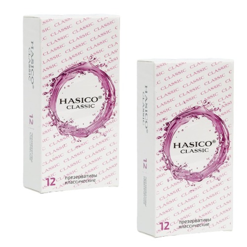Набор 2 по цене 1: презервативы HASICO classic классические №12