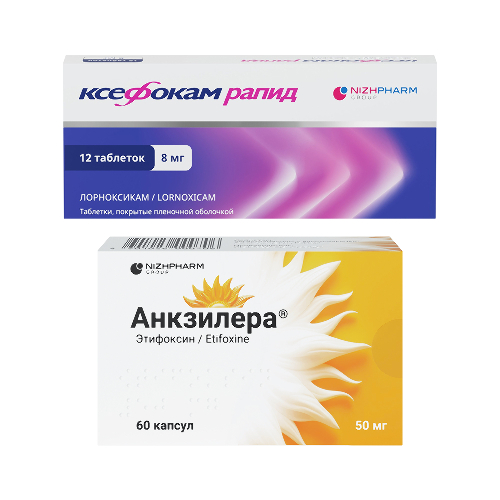 Набор Ксефокам Рапид + Анкзилера №60 по специальной цене