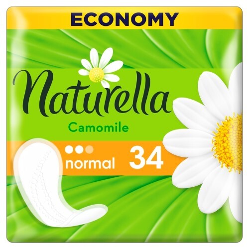 Купить NATURELLA CAMOMILE NORMAL ЕЖЕДНЕВНЫЕ ПРОКЛАДКИ N34 цена
