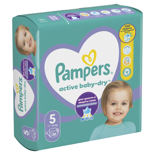 ACTIVE BABY-DRY ПОДГУЗНИКИ