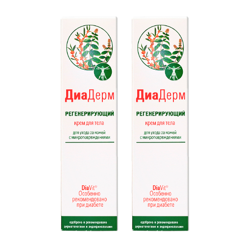 Набор Диадерм Крем регенерирующий из 2-х уп. по выгодной цене
