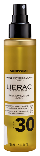 Lierac sunissime масло для тела шелковистое солнцезащитное spf30 150 мл