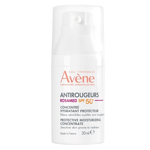 Avene antirougeurs rosamed концентрат для кожи склонной к покраснениям защитный увлажняющий spf50+ 30 мл