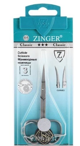 Купить Zinger ножницы для кутикулы заточенные цена