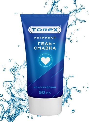 Torex гель-смазка интимная классическая 50 мл/туба