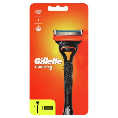 Gillette fusion бритва безопасная со сменными кассетами 2 шт.