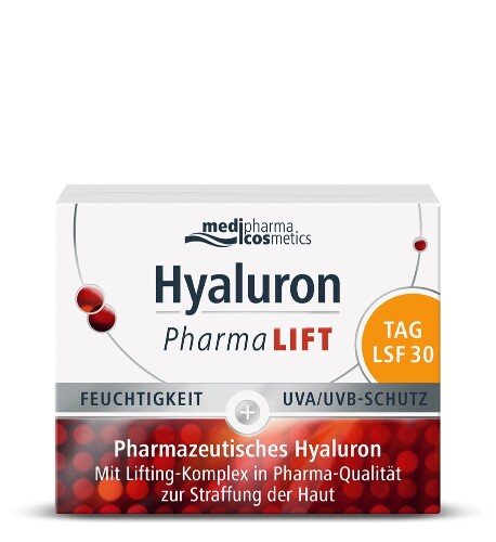 Купить Medipharma cosmetics hyaluron pharma lift крем дневной spf30 50 мл цена