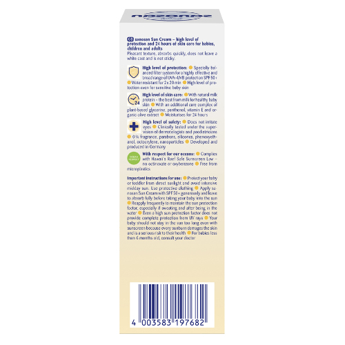 Sanosan baby крем солнцезащитный для детей spf 50+ 75 мл