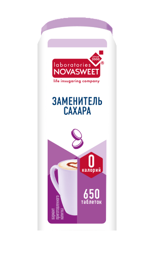 Новасвит подсластитель столовый в таблетках 650 шт. таблетки