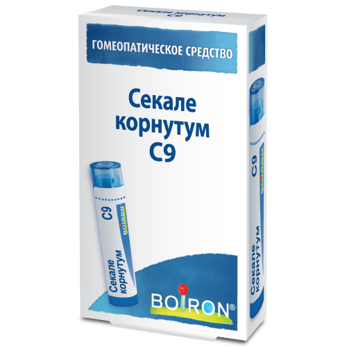 СЕКАЛЕ КОРНУТУМ С9 ГОМЕОПАТ МОНОКОМП ПРЕПАРАТ РАСТИТ ПРОИСХОЖД