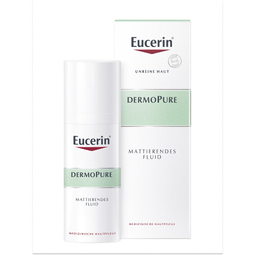 Eucerin dermopure флюид увлажняющий матирующий для проблемной кожи 50 мл