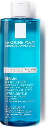 Купить La Roche-Posay Kerium Мягкий физиологический шампунь-гель для нормальных, ослабленных волос и чувствительной кожи головы, 400 мл цена