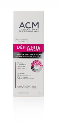 ACM depiwhite advanced крем интенсивная формула для борьбы с пигментными пятнами и веснушками 40 мл