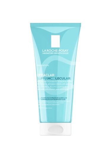 La roche-posay effaclar supramolecular гель очищающий увлажняющий для сужения порошок и матирования кожи 200 мл