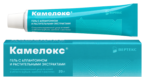 Камелокс гель с аллантоином и растительными экстрактами 20 гр