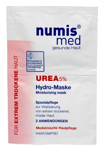 Купить Numis med маска увлажняющая для лица с 5% мочевиной 8 млх2 цена