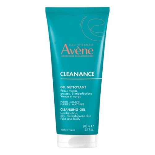 Avene cleanance очищающий матирующий гель 200 мл