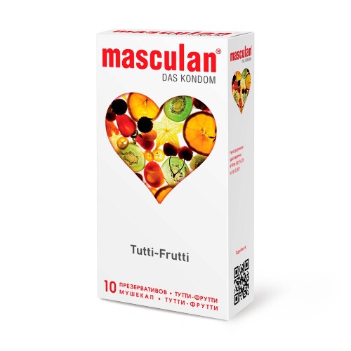 Презервативы masculan tutti-frutti 10 шт.