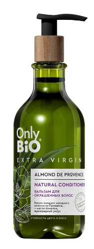Бальзам для волос увлажняющий блеск и стойкость цвета only bio exstra virgin 350 мл