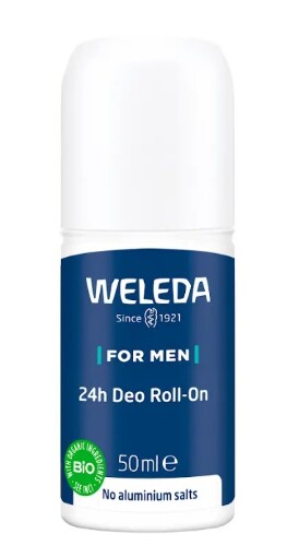 Купить Weleda мужской дезодорант 24 часа roll-on 50 мл цена
