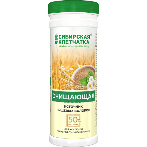 Сибирская клетчатка очищающая 170 гр
