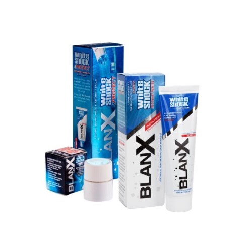 Купить Blanx отбеливающая зубная паста вайт шок 75 мл цена