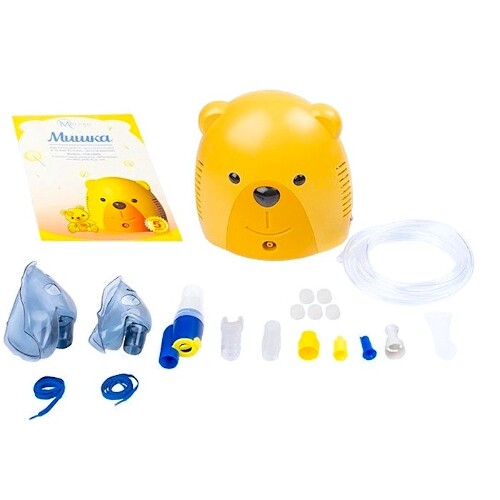 Ингалятор (небулайзер) Мишка (Bear) компрессорный Трехрежимный