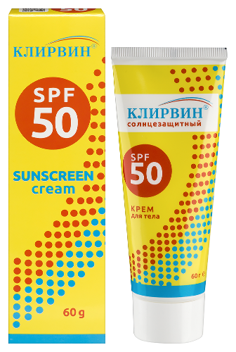Крем солнцезащитный spf 50 для тела 60 гр