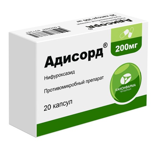 Адисорд 200 мг 20 шт. капсулы