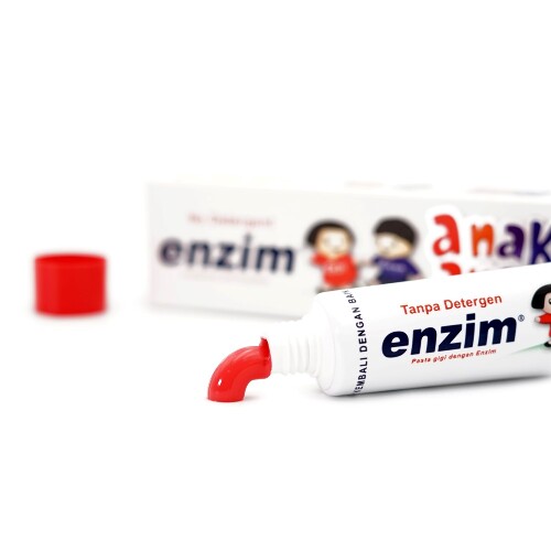 Enzim зубная паста детская anak с ароматом клубники 63 гр