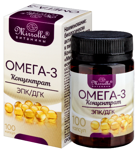 ОМЕГА 3 КОНЦЕНТРАТ МИРРОЛЛА