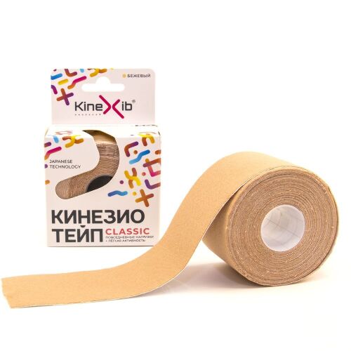 КИНЕЗИО ТЕЙП БИНТ Н/СТЕР АДГЕЗИВНЫЙ ВОССТАНАВЛИВАЮЩИЙ KINEXIB CLASSIC