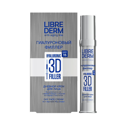 Купить Librederm 3d гиалуроновый филлер дневной крем для лица 30 мл цена