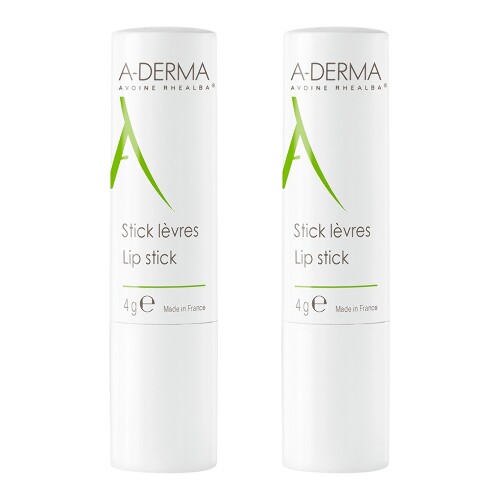 Набор из 2-х уп A-DERMA БАЛЬЗАМ ДЛЯ ГУБ 4,0