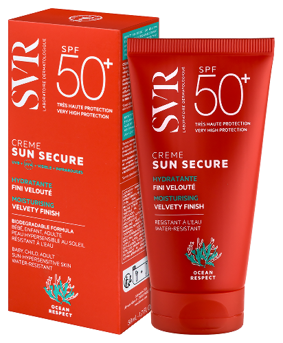 Svr sun secure увлажняющий крем безопасное солнце spf50+ 50 мл