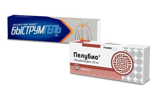 НАБОР БЫСТРУМГЕЛЬ 2,5% 50,0 ГЕЛЬ + ПЕЛУБИО 0,03 N30 ТАБЛ/БЛИСТЕР закажи со скидкой 20%
