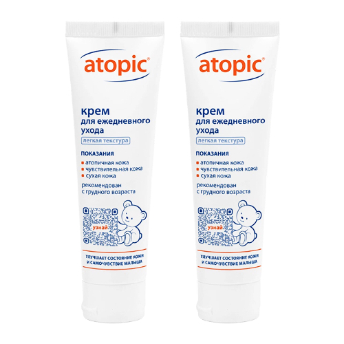 Набор для атопиков: Atopic Крем 100 мл из 2-х упаковок по выгодной цене