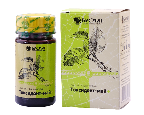 Купить Токсидонт-май+ (экстракт корня лопуха) 75 мл цена