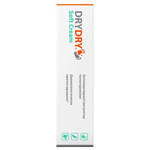 Dry dry soft cream антиперспирант/регулятор потоотделения 50 мл