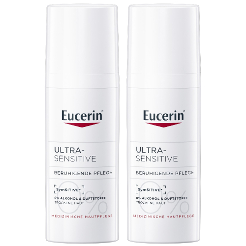 Набор из 2-х уп EUCERIN ULTRASENSITIVE КРЕМ УСПОКАИВАЮЩИЙ ДЛЯ ЧУВСТВИТЕЛЬНОЙ СУХОЙ КОЖИ 50МЛ