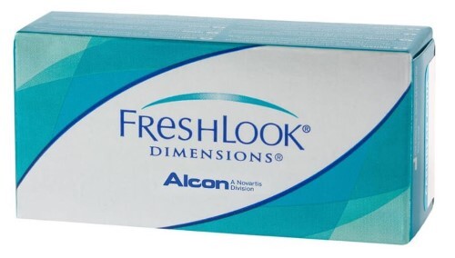 Купить Alcon freshlook dimension цветные контактные линзы плановой замены/-0,00/ 2 шт./pacific blue цена
