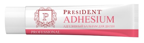 President professional бальзам адгезивный для десен 5 гр