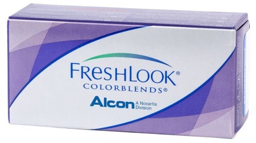 Купить ALCON FRESHLOOK COLORBLENDS ЦВЕТНЫЕ КОНТАКТНЫЕ ЛИНЗЫ ПЛАНОВОЙ ЗАМЕНЫ /-0,00/ N2 /BRILLIANT BLUE цена