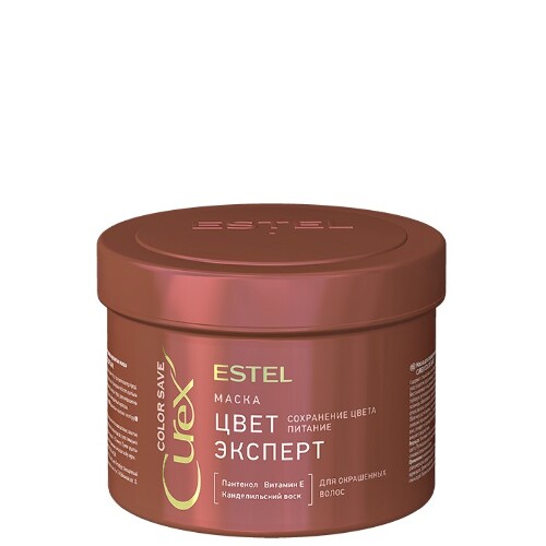 Купить Estel curex color save маска для окрашенных волос цвет-эксперт 500 мл цена