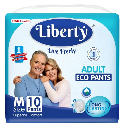 Купить Liberty eco pants подгузники (трусики) взрослые одноразовые m 10 шт. цена