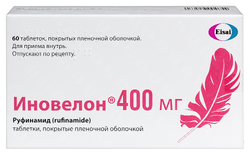 Купить Иновелон 400 мг 60 шт. таблетки, покрытые пленочной оболочкой цена