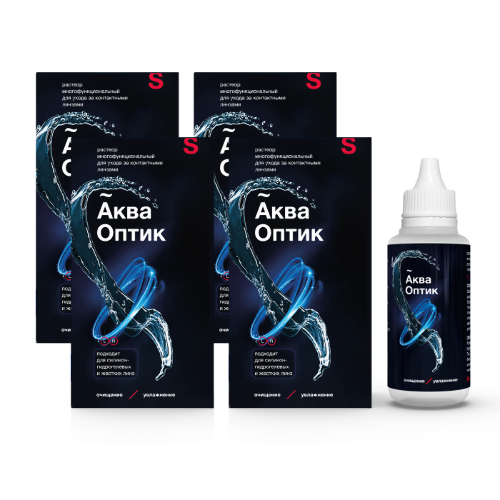 Набор из 4 уп АкваОптик 60мл со скидкой